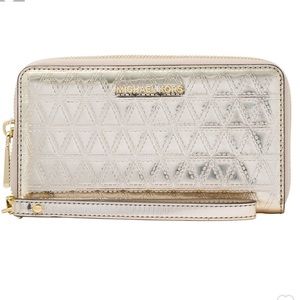 Michael Kors large wristlet phone case